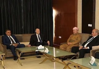 The president of the Iraqi Kurdistan Region and two Iraqi vice presidents