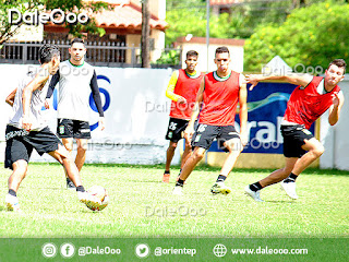 Abraham Cabrera y José Alí Meza volvieron a entrenarse - DaleOoo - Oriente Petrolero