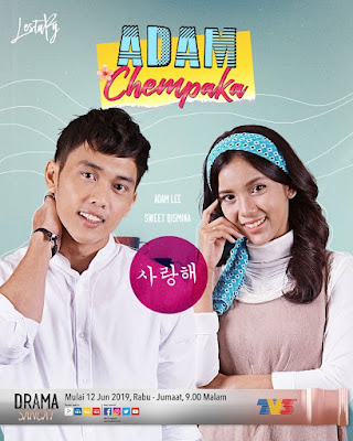 Adam Chempaka, Drama Adam Chempaka, Slot Lestary TV3, Poster Drama Adam Chempaka, Sinopsis Drama Adam Chempaka, Drama Melayu TV3, Drama Bersiri TV3 2019, Cast, Pelakon Drama Adam Chempaka, Adam Lee, Sweet Qismina, Zera Hariz, Raja Afiq, Balkisyh Semundur Khan, Dhia Ly, Roy Azman, Ku Faridah, Kazar Saisi, Sharul Kamal, Riena Diana, Nada Nursyuhada, Alif Hadi, Syafnida Shuhaimi,