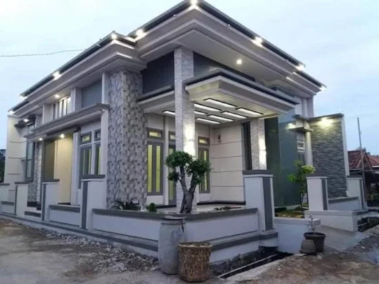 Desain rumah maksimalis