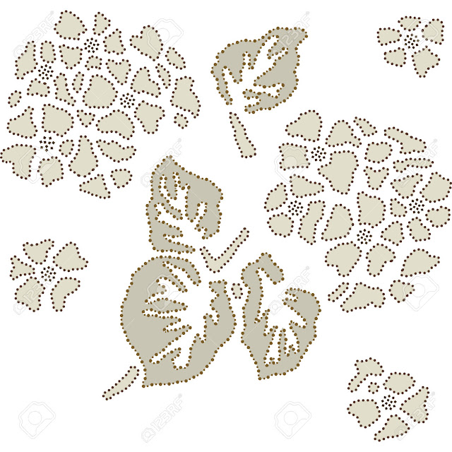 Embroidery Traditional Vector Illustration Design Royalty Free Cliparts ...