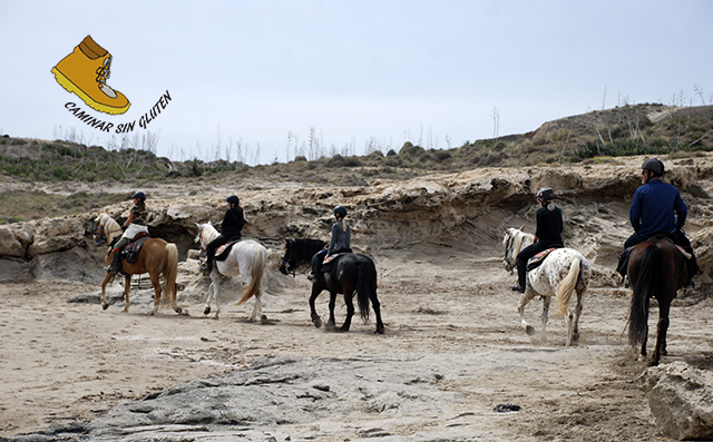 Ruta a caballo por la Playa de los Genoveses