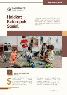 Ebook Materi Kelompok Sosial untuk Sosiologi SMA Kelas XI Bab 1 Plus Latihan Soal-Soal
