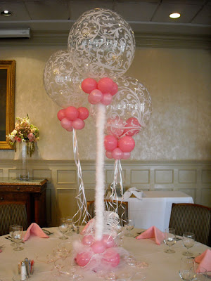 Decorar un baby shower con globos