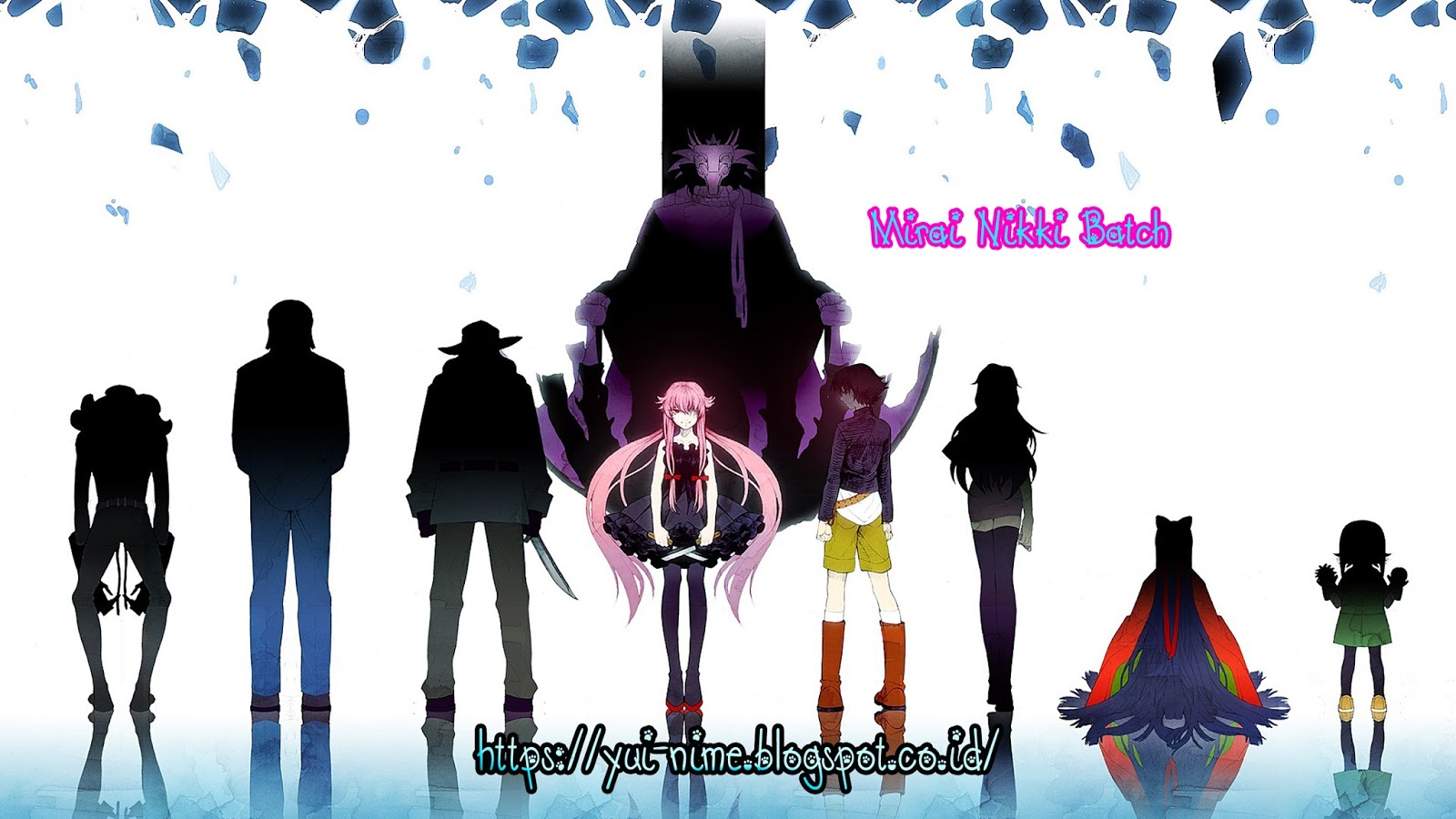 Download Wallpaper Anime Mirai Nikki Batch HD Yui Nime