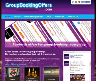 Group Booking Offers London