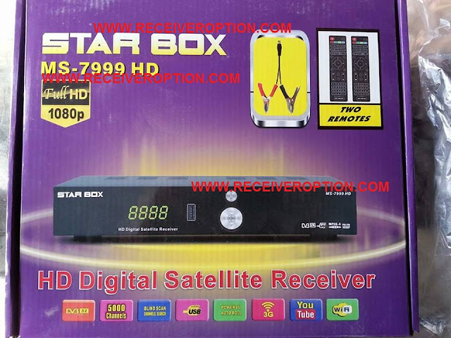 STAR BOX MS-7999 HD RECEIVER CCCAM OPTION