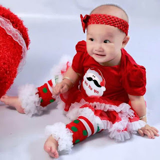 Gambar Baju Natal Untuk Anak Baby