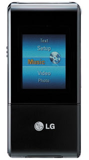 The LG 8GB HDD MP3 player