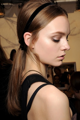 Fall/Winter 2011-2012 Hairstyle Trends-Valentino