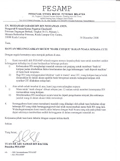 Surat Rayuan Menunaikan Haji 2019 - Selangor a