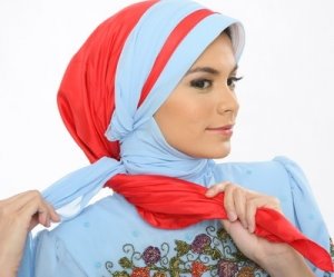 Model Jilbab atau Kerudung Terbaru April 2013