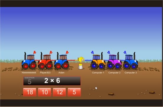 http://www.arcademicskillbuilders.com/games/tractor-multiplication/tractor-multiplication.html