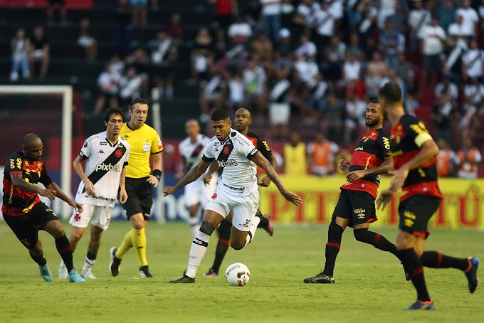 Vasco e Sport empatam em jogo marcado por invasão de torcida