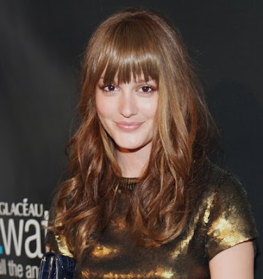 pictures hairstyles bangs. Leighton Meester News Bangs and Hairstyle