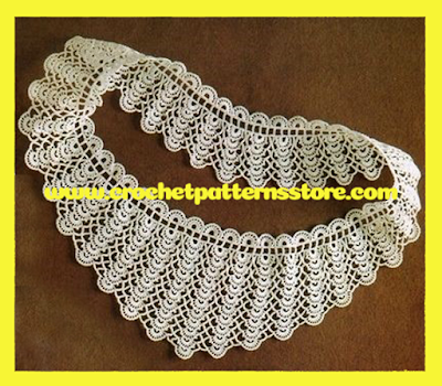 crochet collar,the online pattern store,Pattern Buy Online,Crochet patterns,Buy crochet patterns online,Pattern Stores,