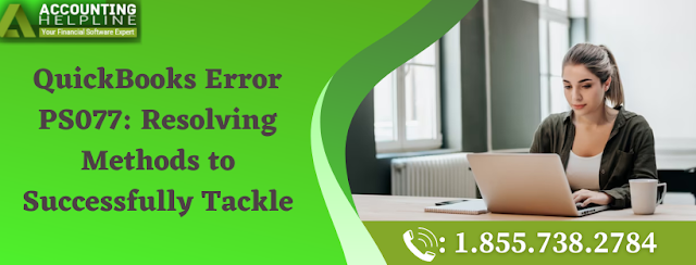 QuickBooks error PS077