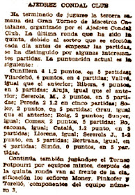 Recorte del Mundo Deportivo, 26/4/1934