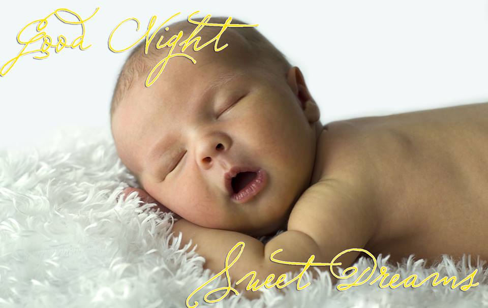 Good Night Sweet Dreams Baby Image for Whatsapp & facebook