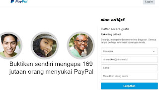 Cara Membuat Akun Paypal