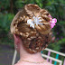 Flower Updo~ Easter 2013