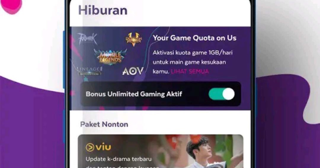 Cara Aktifkan Paket Kartu Axis Unlimited Gaming - Android Trik