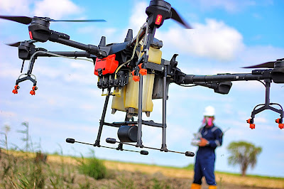 jasa survey lahan perkebunan drone spray