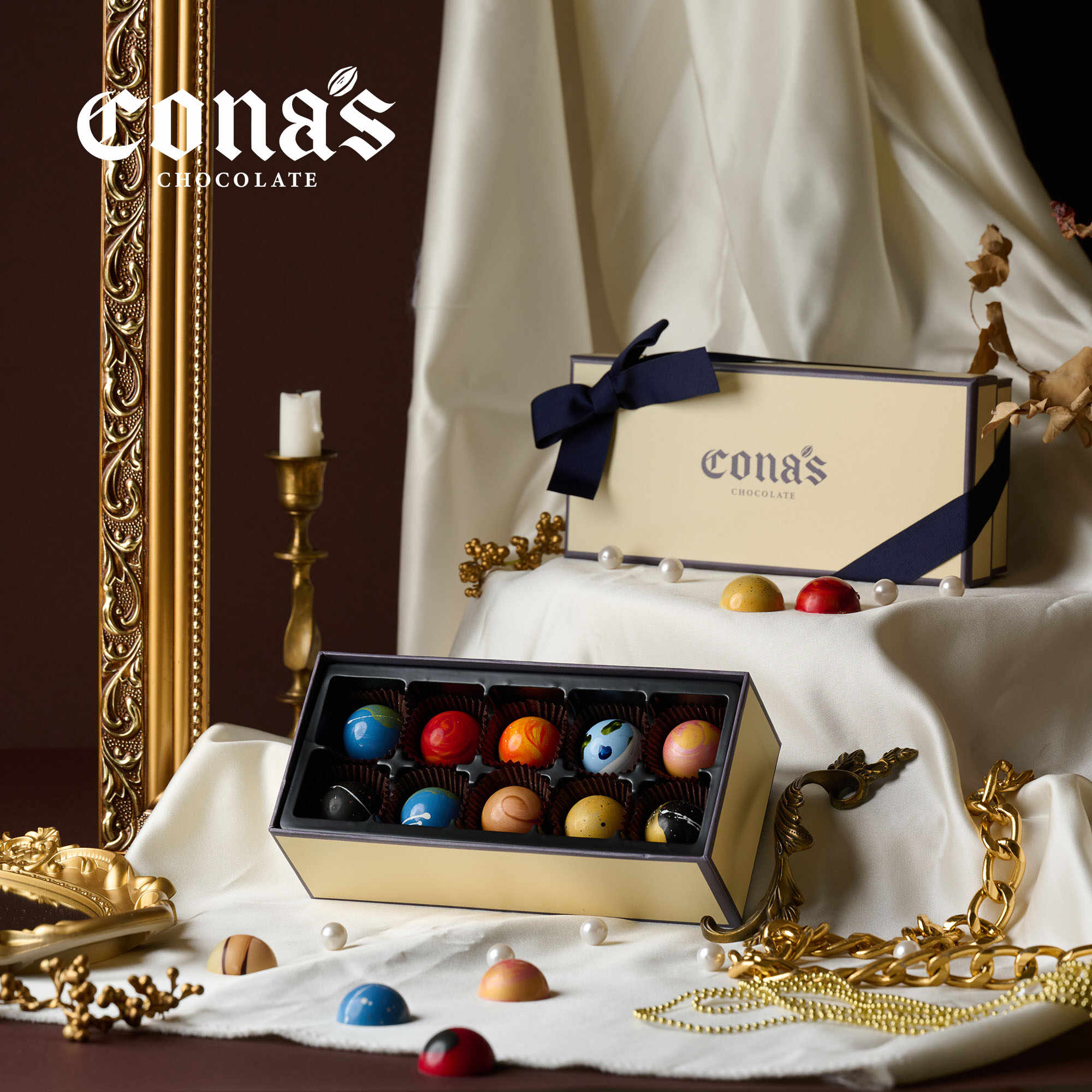 Cona's妮娜巧克力 手工單品星座巧克力禮盒