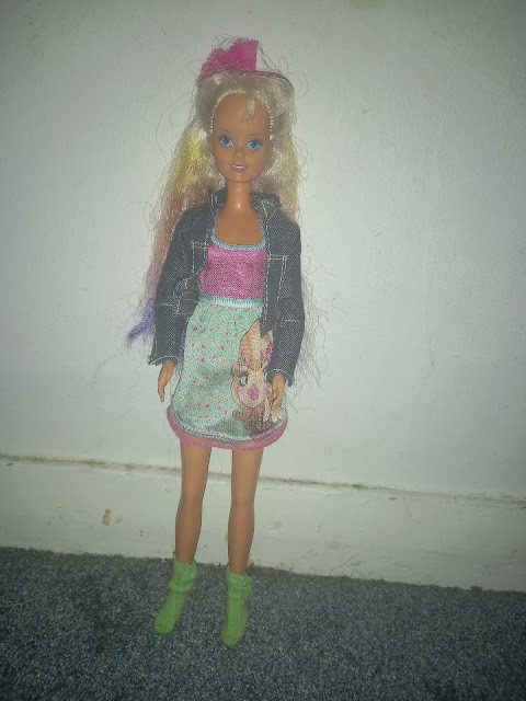 Barbie Fantasy Hair Doll - Mermaid and Unicorn Looks NEW DENTED BOX