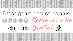 Descargar botones redes sociales gratis