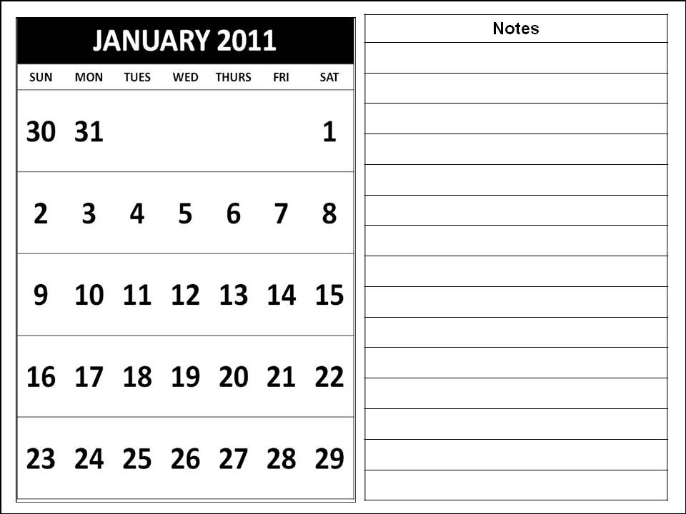 2011 calendar printable monthly. monthly calendars 2011