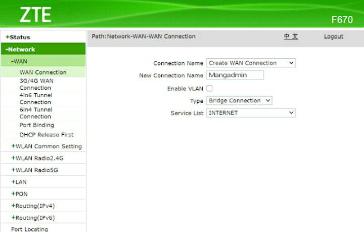 Setting Modem ZTE F670 Sebagai Access Point Wifi Voucheran