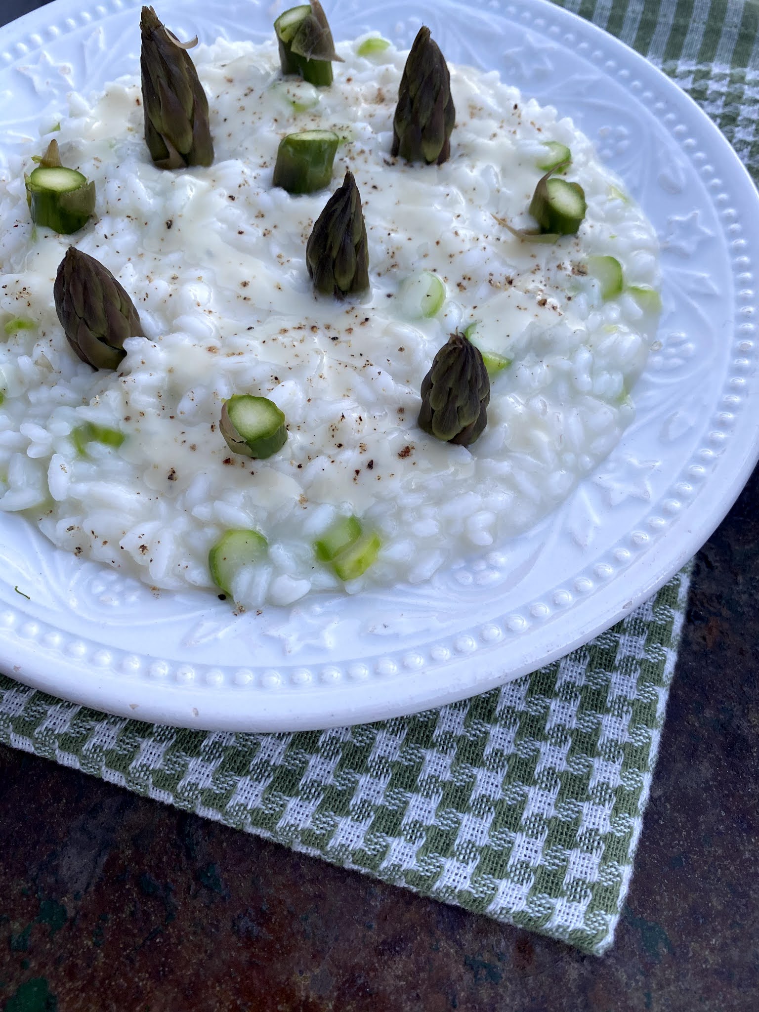 Risotto e asparagi