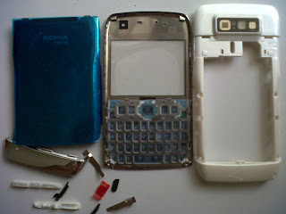 Casing Nokia E71 Fullset (White)