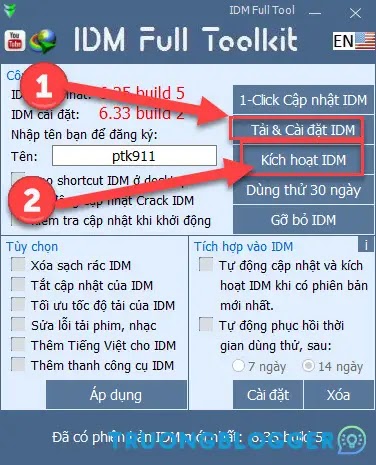 IDM Toolkit mới nhất 2021 - Download Active IDM mọi phiên bản