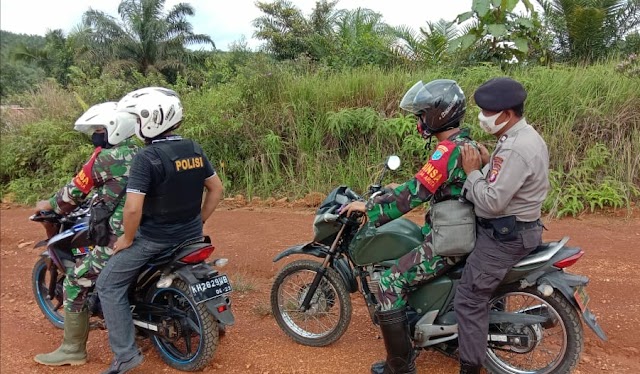 Cegah Karhutla, Koramil Arut Aktif Patroli dan Sosialisasi