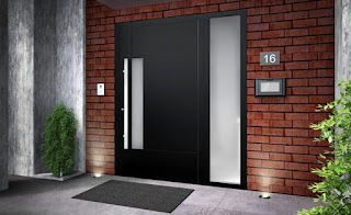 aluminium front door