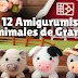 12 Tutoriales de Amigurumis de Animales de Granja 🐮