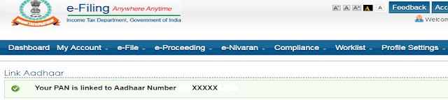 How to check if your Aadhaar number is linked to your PAN card?