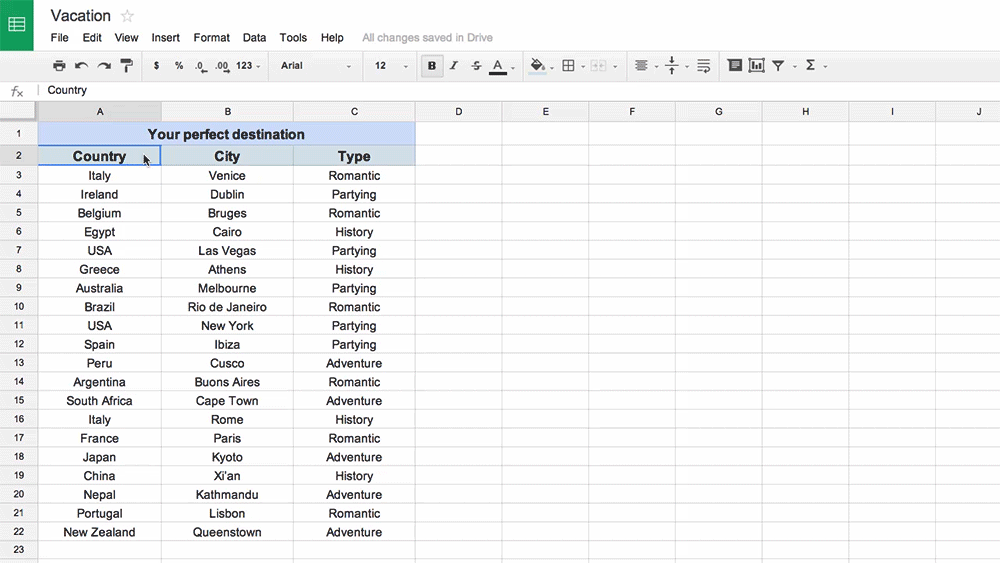 New Google Sheets Features - iGoogle