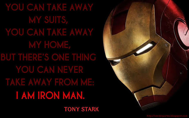 Top 10 Quotes from Iron Man (Tony Stark)