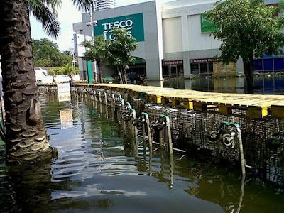 Ide Unik Untuk Menghadapi Banjir di Thailand