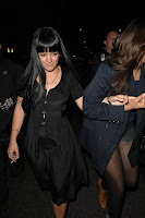 Lily Allen & Miquita Oliver Leaving a Nightclub