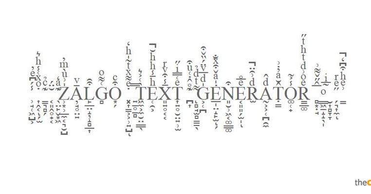 Free Online Zalgo Text Generator - Creepy Font Generator