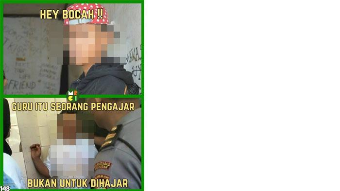 Orangtua Dan Siswa Pukul Guru Sampai Berdarah, Beredar 