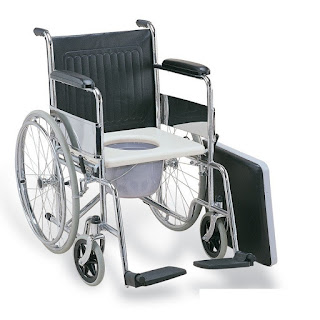 Shower Chair Folding Wheelchair