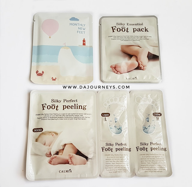 Calmia Silky Essential Foot pack