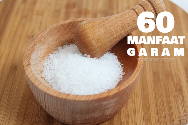 60 Manfaat Penggunaan Garam