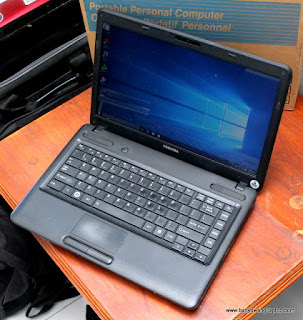 Laptop toshiba C640 Bekas di Banyuwangi