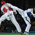Taekwondo head kick